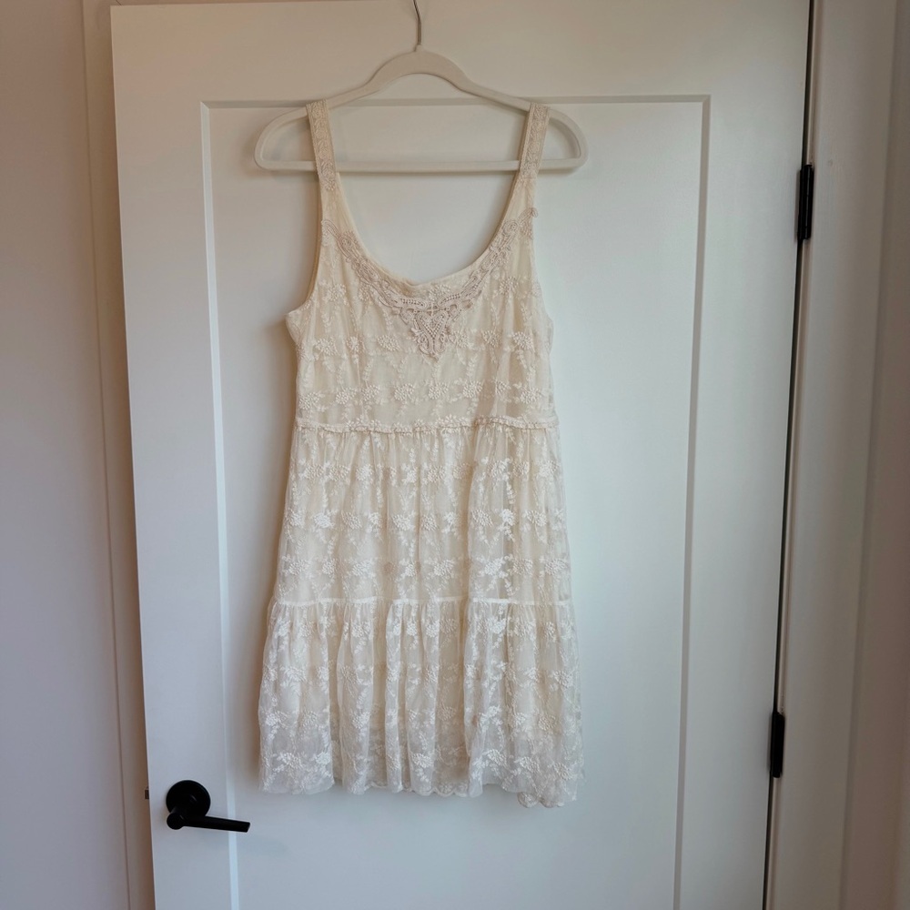 Molly Bracken Cream Lace Dress